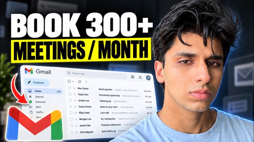 How To Book 300+ Sales Meetings/mo With Cold Outbound
